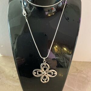 Vintage Silver Pendant Necklace